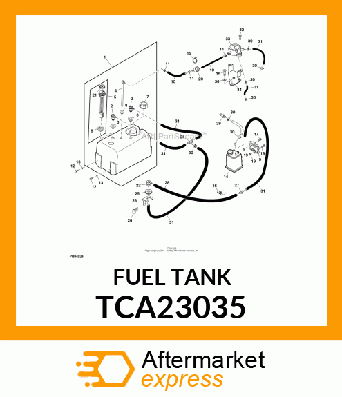 FUEL TANK TCA23035