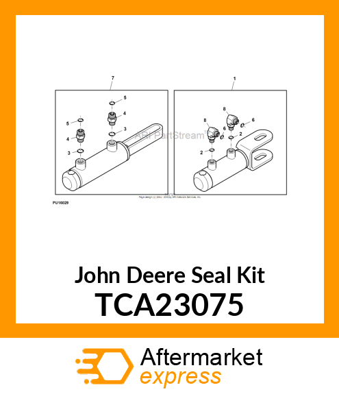 LIFT CYLINDER SEAL KIT TCA23075