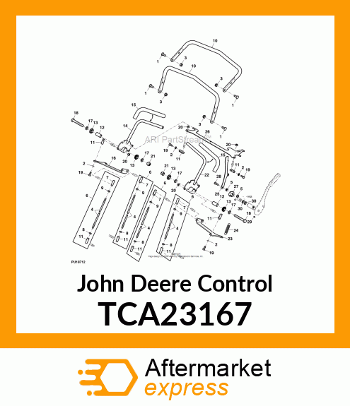 CONTROL, TORSION BAR TCA23167