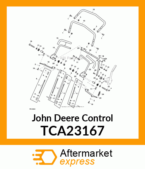 CONTROL, TORSION BAR TCA23167