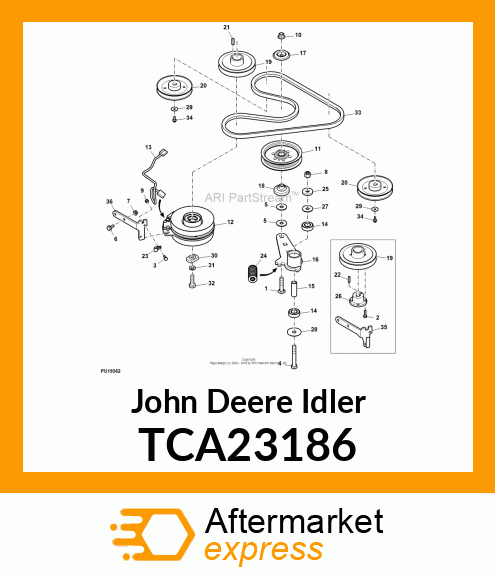 IDLER, ARM WELDMENT TCA23186