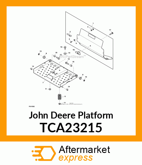 PLATFORM, WELDMENT TCA23215