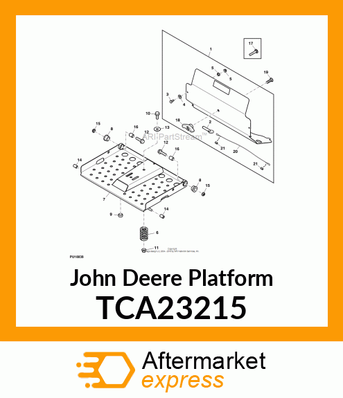 PLATFORM, WELDMENT TCA23215