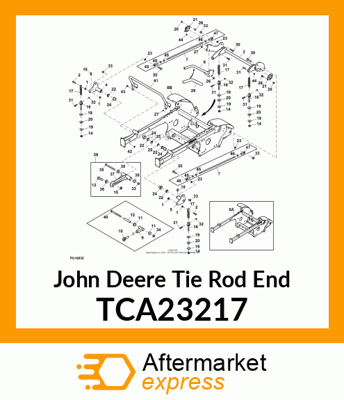 ROD END, 3/4 TCA23217