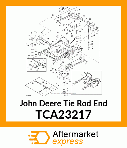 ROD END, 3/4 TCA23217