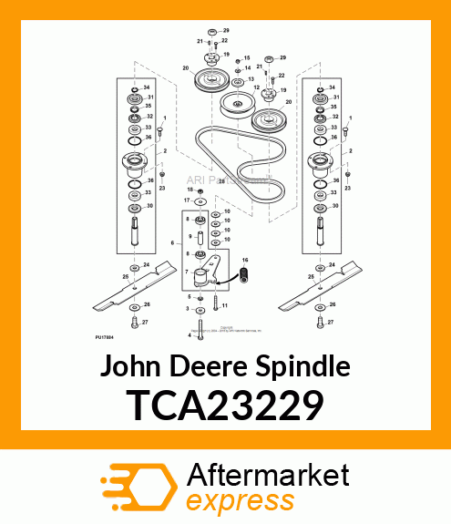 SPINDLE TCA23229