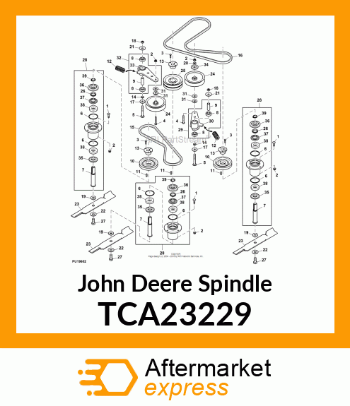 SPINDLE TCA23229