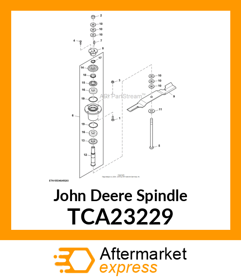 SPINDLE TCA23229