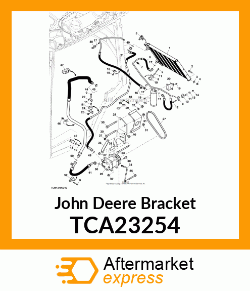 BRACKET, COMPRESSOR SUPPORT TCA23254