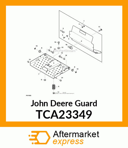 GUARD, TOE AND HYDRO R TCA23349