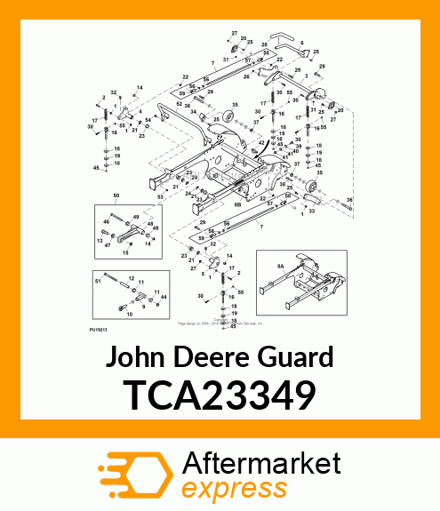 GUARD, TOE AND HYDRO R TCA23349