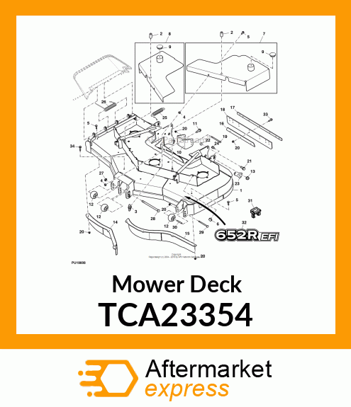 Mower Deck TCA23354