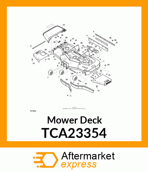 Mower Deck TCA23354
