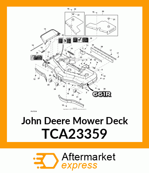 MOWER DECK TCA23359