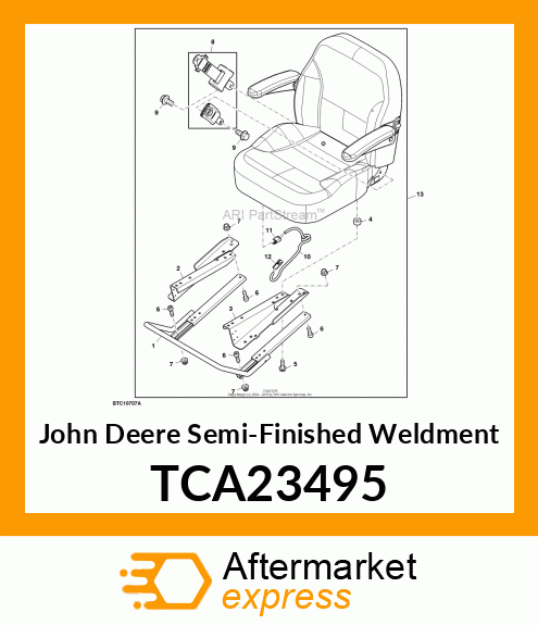 Finished Weldment TCA23495