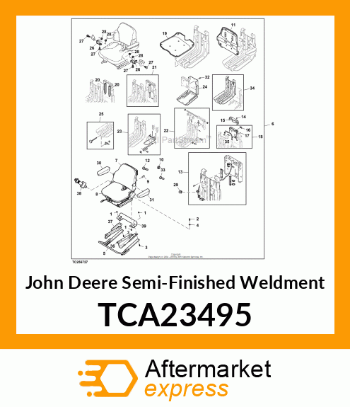 Finished Weldment TCA23495