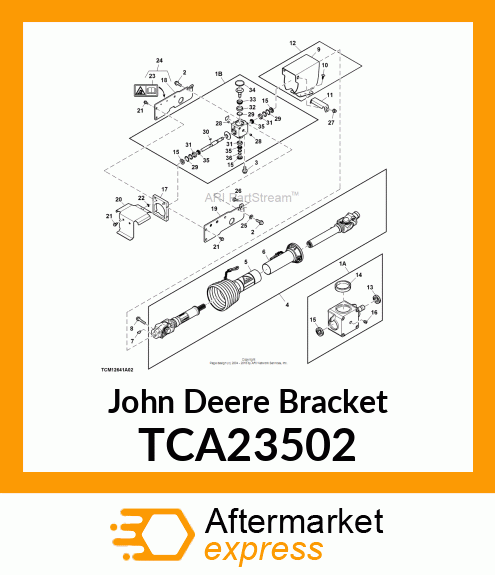 BRACKET, MCS PUMP MOUNT, (LH) TCA23502