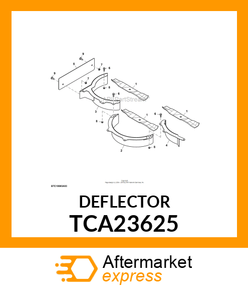 DEFLECTOR TCA23625