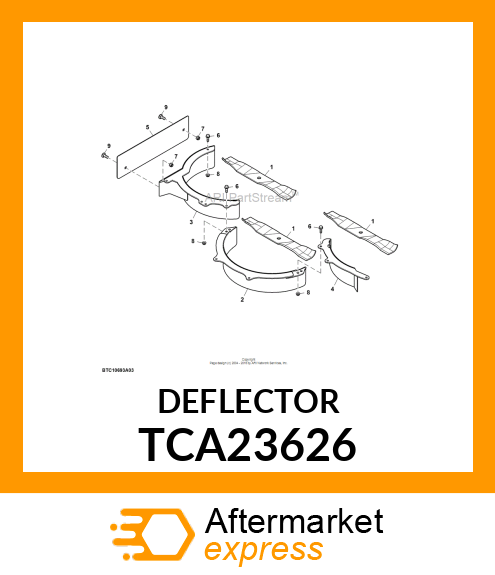 DEFLECTOR TCA23626