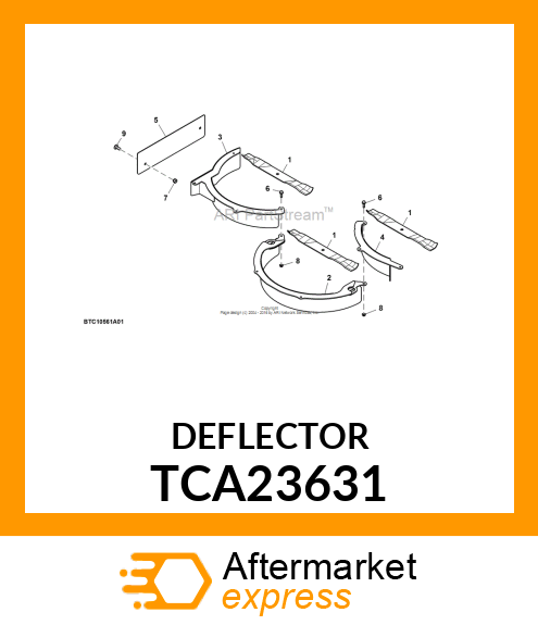 DEFLECTOR TCA23631