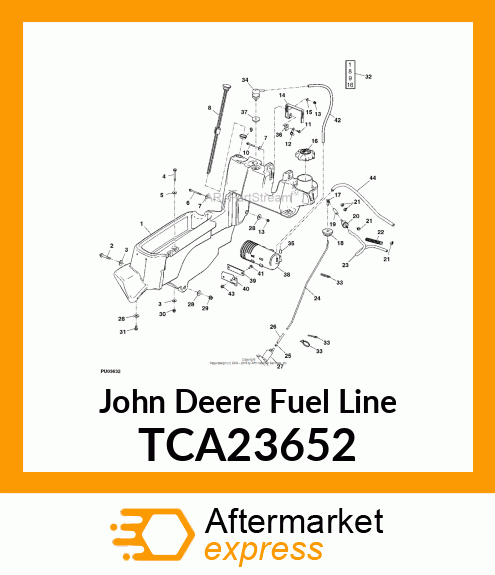 FUEL LINE TCA23652