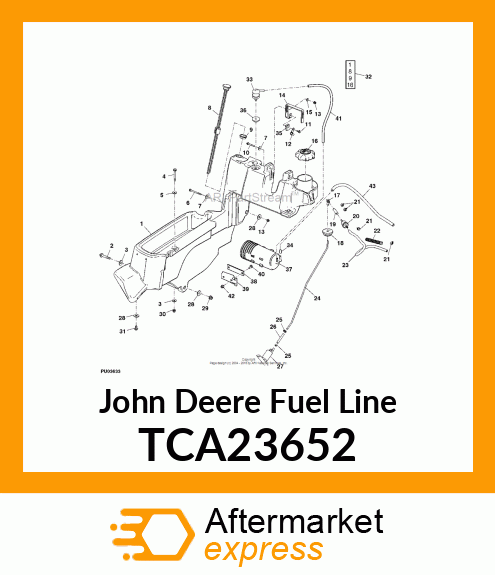 FUEL LINE TCA23652