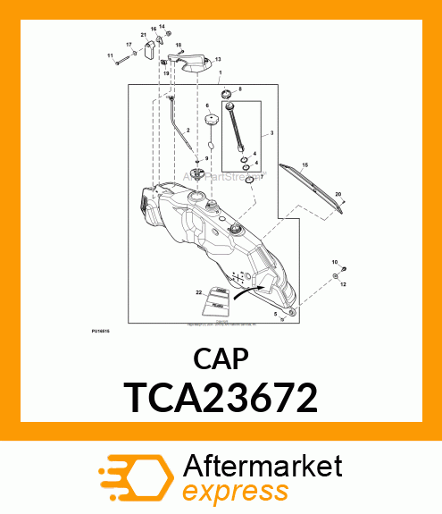 FILLER CAP TCA23672