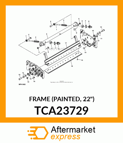 FRAME (PAINTED, 22") TCA23729