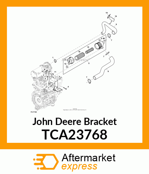 BRACKET TCA23768