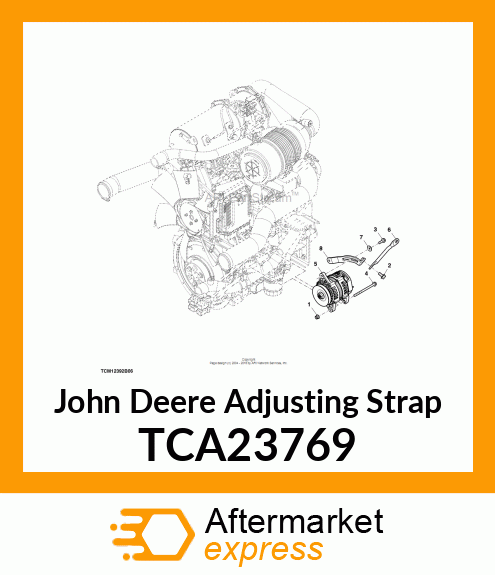 STRAP, ADJUSTING TCA23769