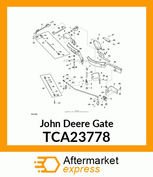 GATE, 52 MULCH ON DEMAND DISCHARGE TCA23778