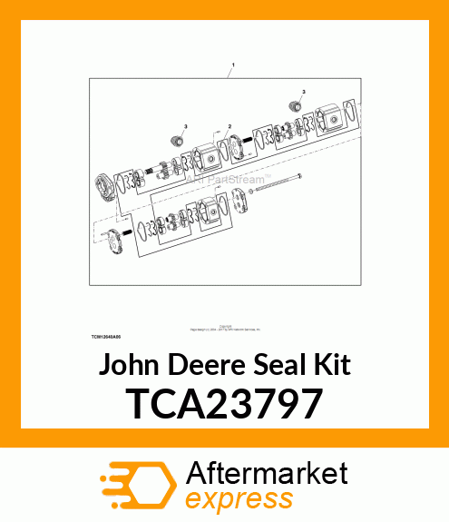 SEAL KIT, GEAR PUMP TCA23797