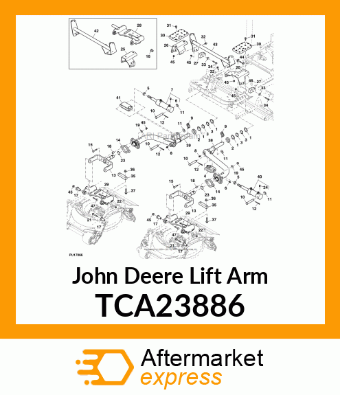 WELDMENT, ARM TCA23886