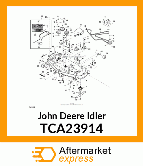 WLDMT, IDLER 61 WALK TCA23914