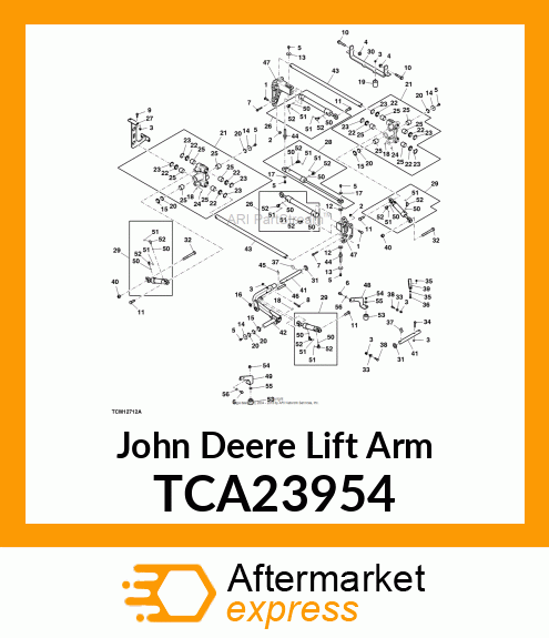 LIFT ARM, REAR (7200) TCA23954
