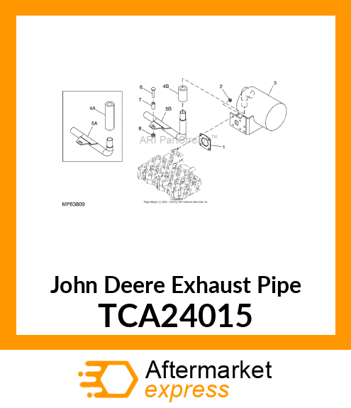 PIPE WELDED EXHAUST TCA24015