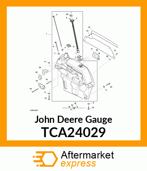 GAUGE, FUEL TCA24029