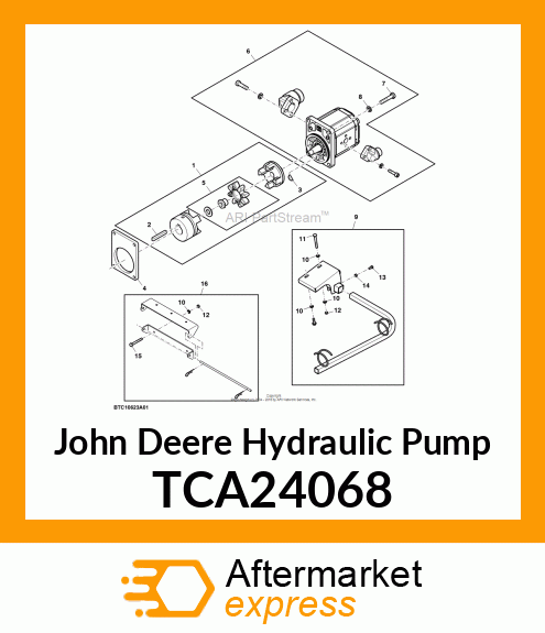 PUMP, HYDRAULIC TCA24068