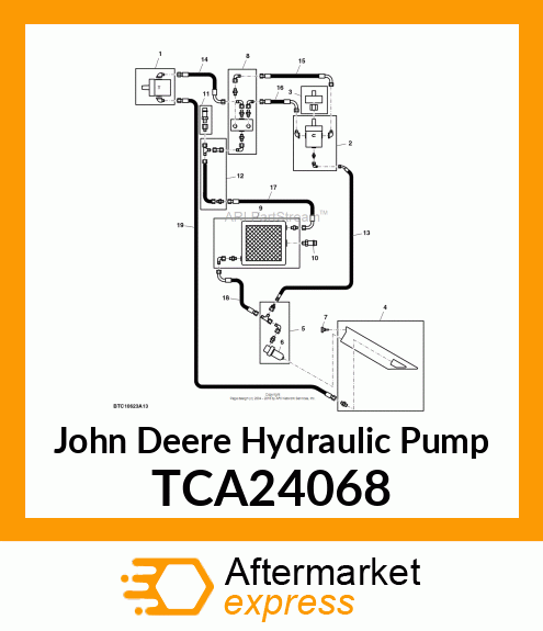 PUMP, HYDRAULIC TCA24068