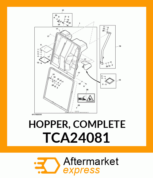 HOPPER, COMPLETE TCA24081