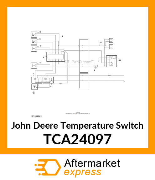 SWITCH, TEMPERATURE TCA24097