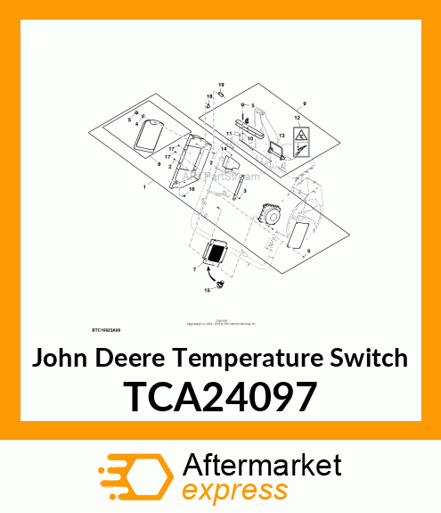 SWITCH, TEMPERATURE TCA24097