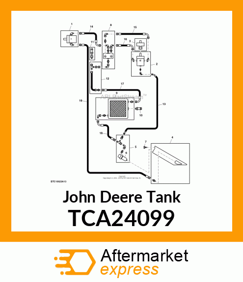 TANK, OIL TCA24099