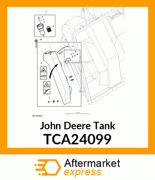 TANK, OIL TCA24099