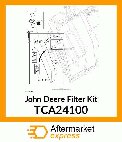 FILTER, RETURN LINE TCA24100