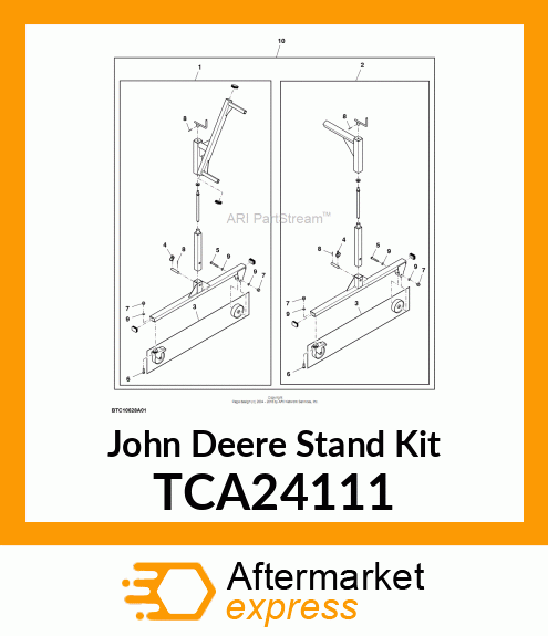 STAND, PARKING LEFT SIDE TCA24111