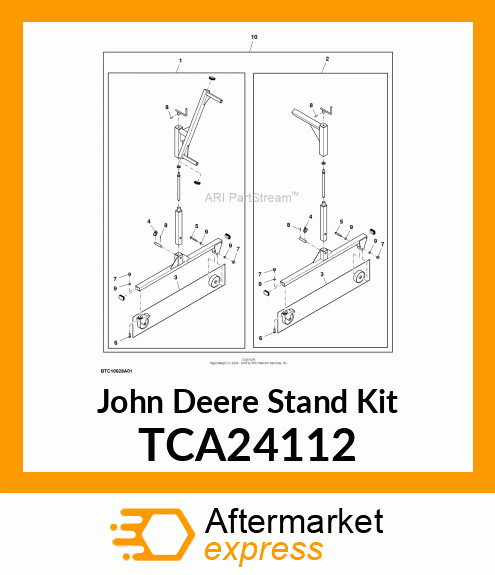 STAND, PARKING RIGHT SIDE TCA24112