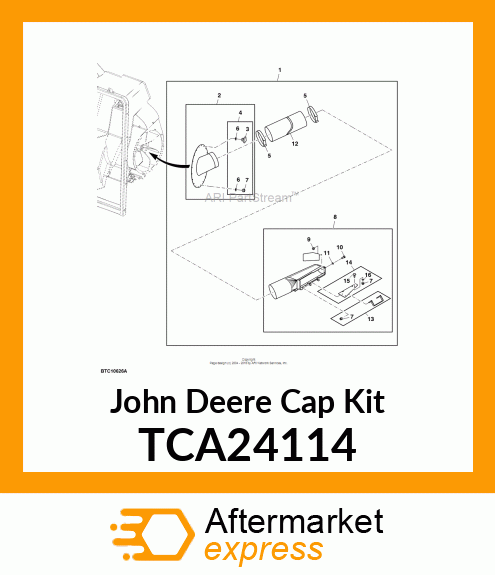 CAP, TURBINE TCA24114