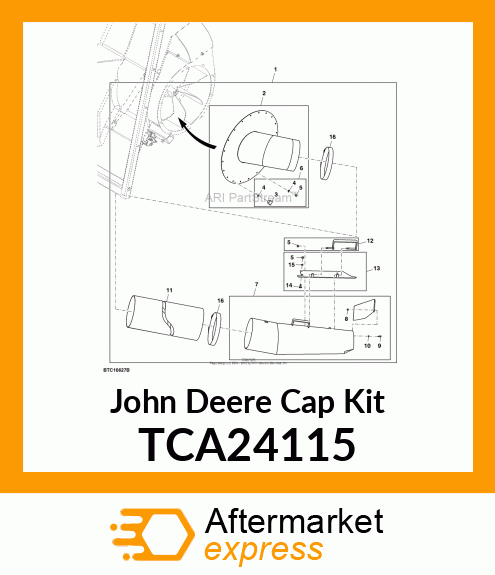 CAP, TURBINE TCA24115