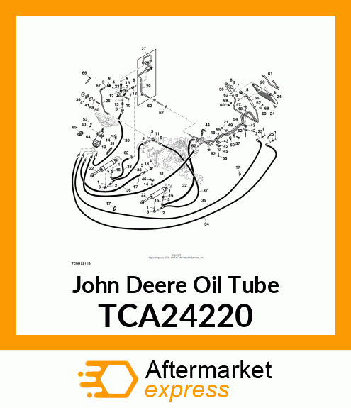 LINE, HYDRAULIC TUBE TCA24220